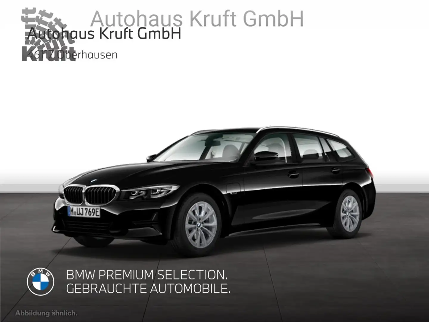 BMW 320 e Touring ADV+LC PROF+PDC+SITZHZ+DAB+LM17 Schwarz - 2