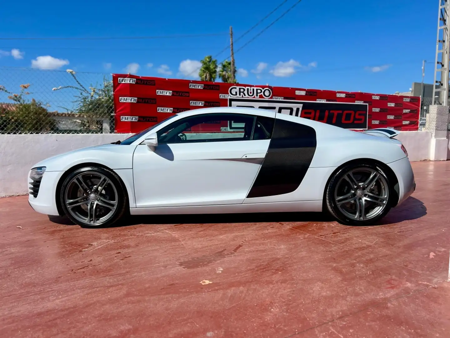 Audi R8 4.2 FSI quattro R tronic Blanc - 2