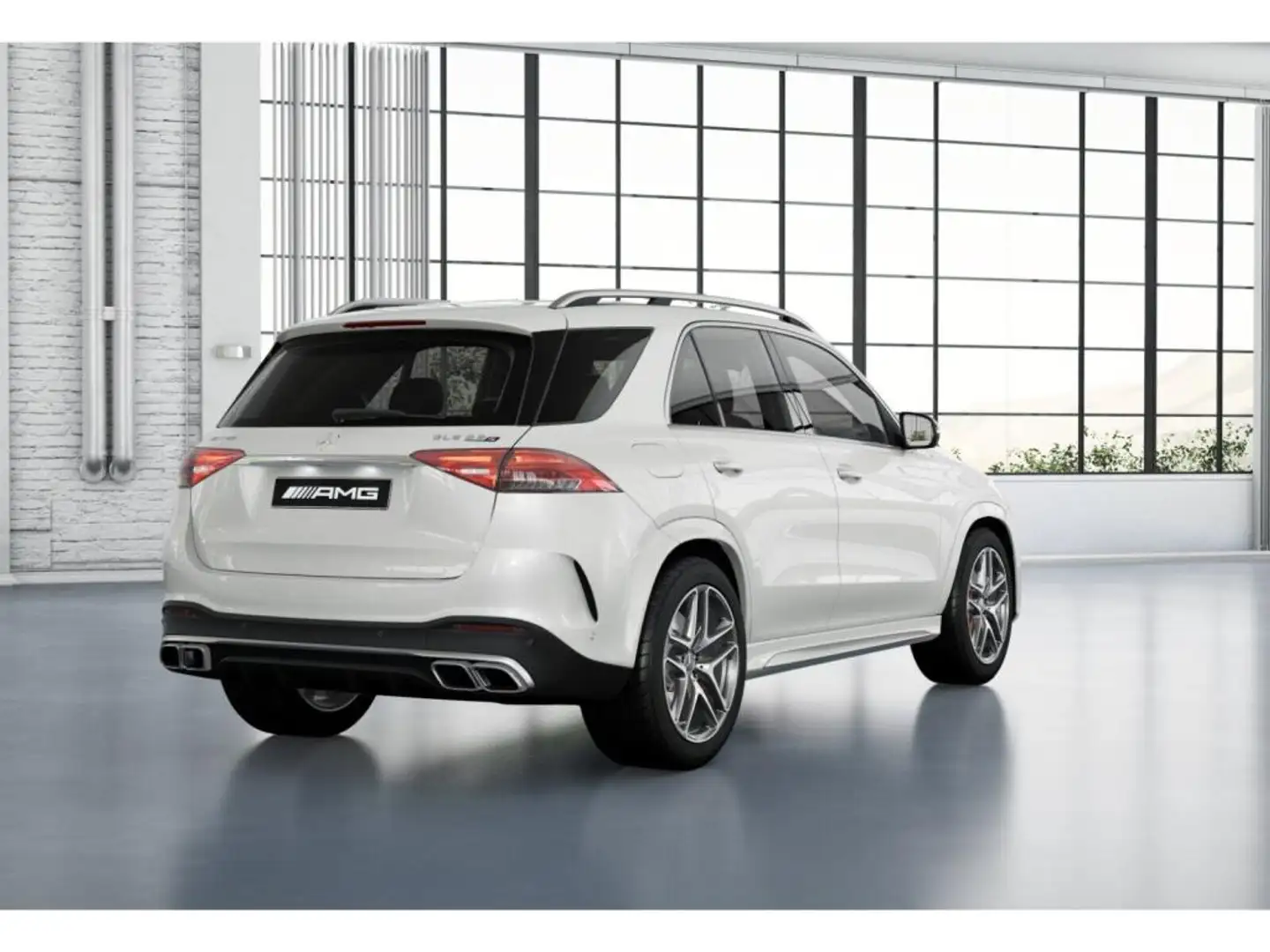 Mercedes-Benz GLE 63 AMG S 4M+ Premium/360/Memo/Burm/MBeam/21" Weiß - 2