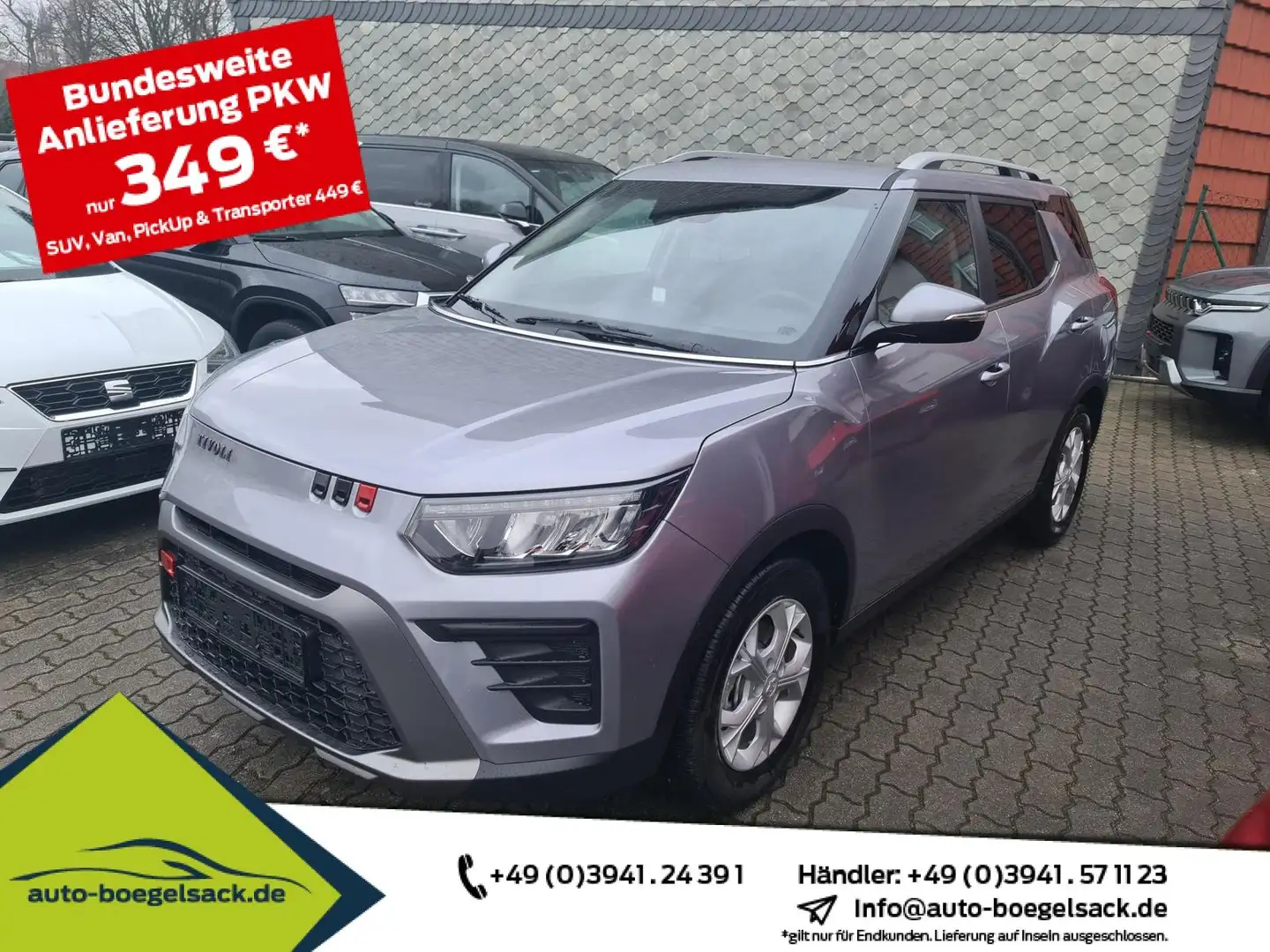 SsangYong Tivoli GRAND 1.5 TGDI QUARTZ+FACELIFT+5JGARANTIE Grau - 1