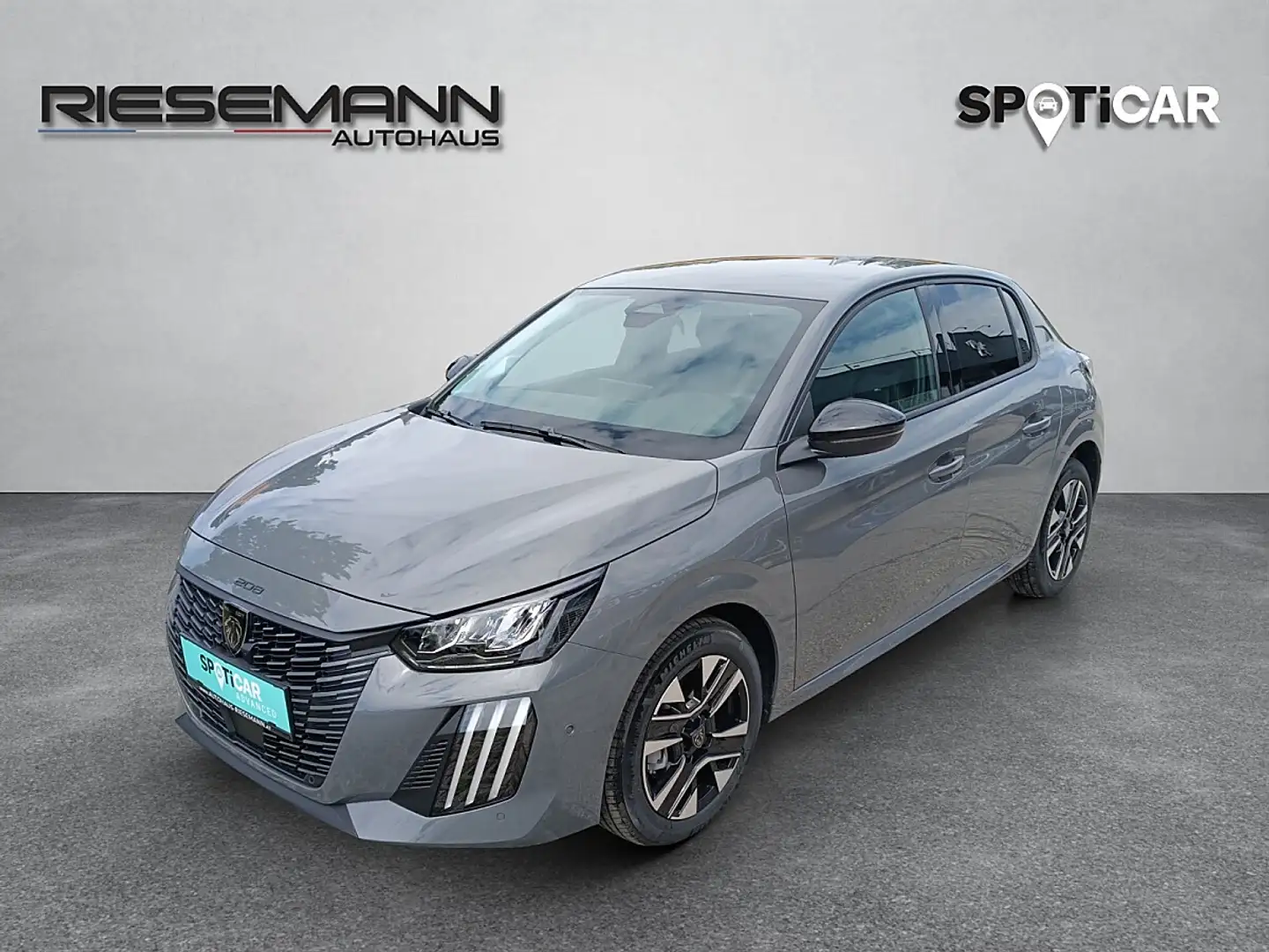 Peugeot 208 Hybrid 110 e-DCS6 Allure Grau - 1