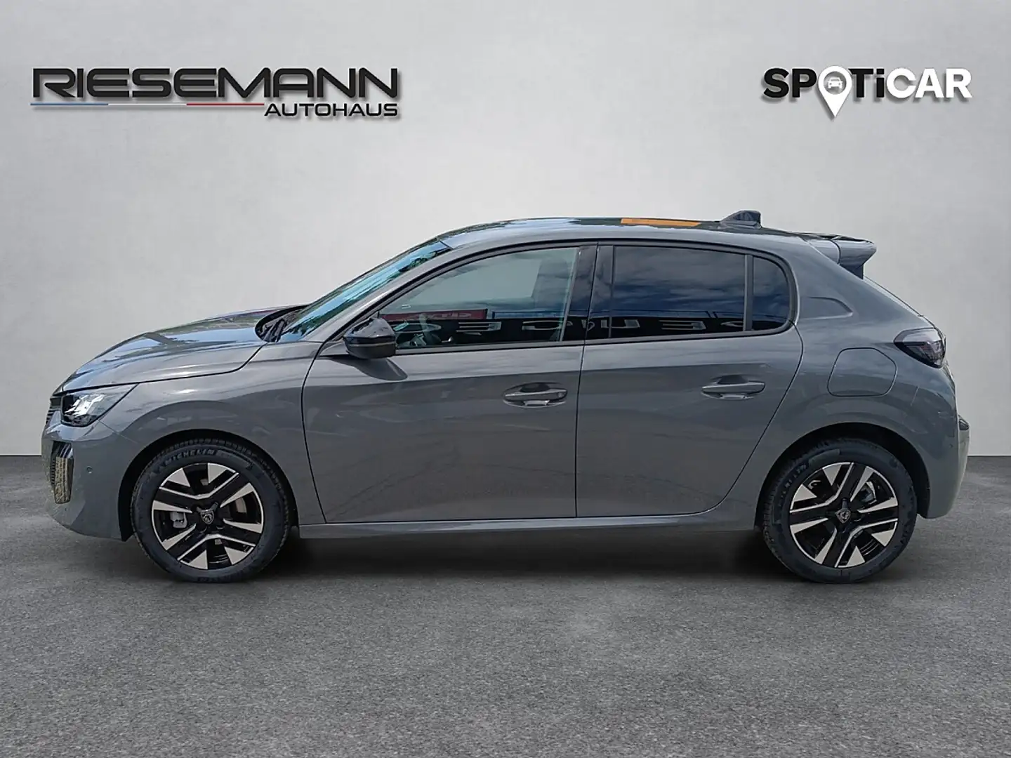 Peugeot 208 Hybrid 110 e-DCS6 Allure Grau - 2