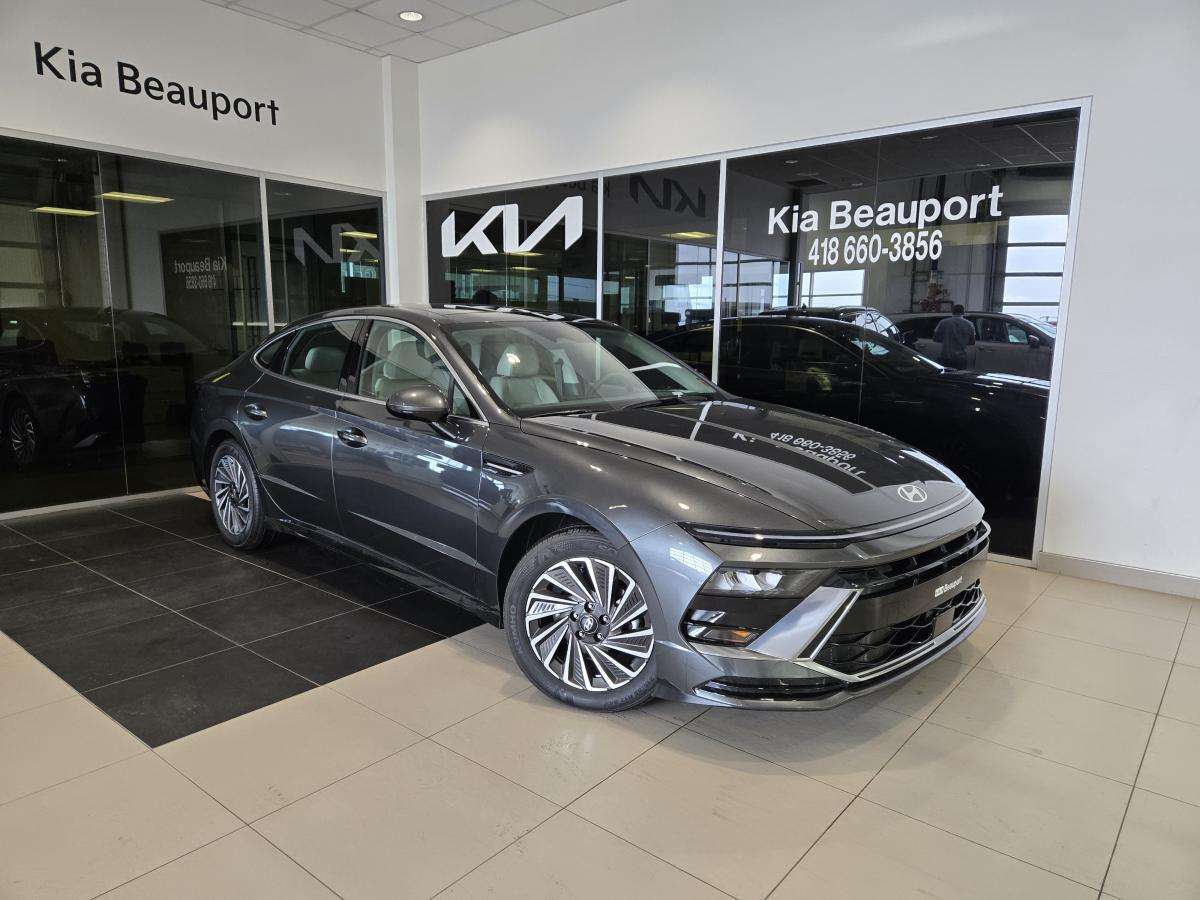 2026 Hyundai Sonata Preferred Trend Cuir blanc Écono Bas kilo à Beaupo