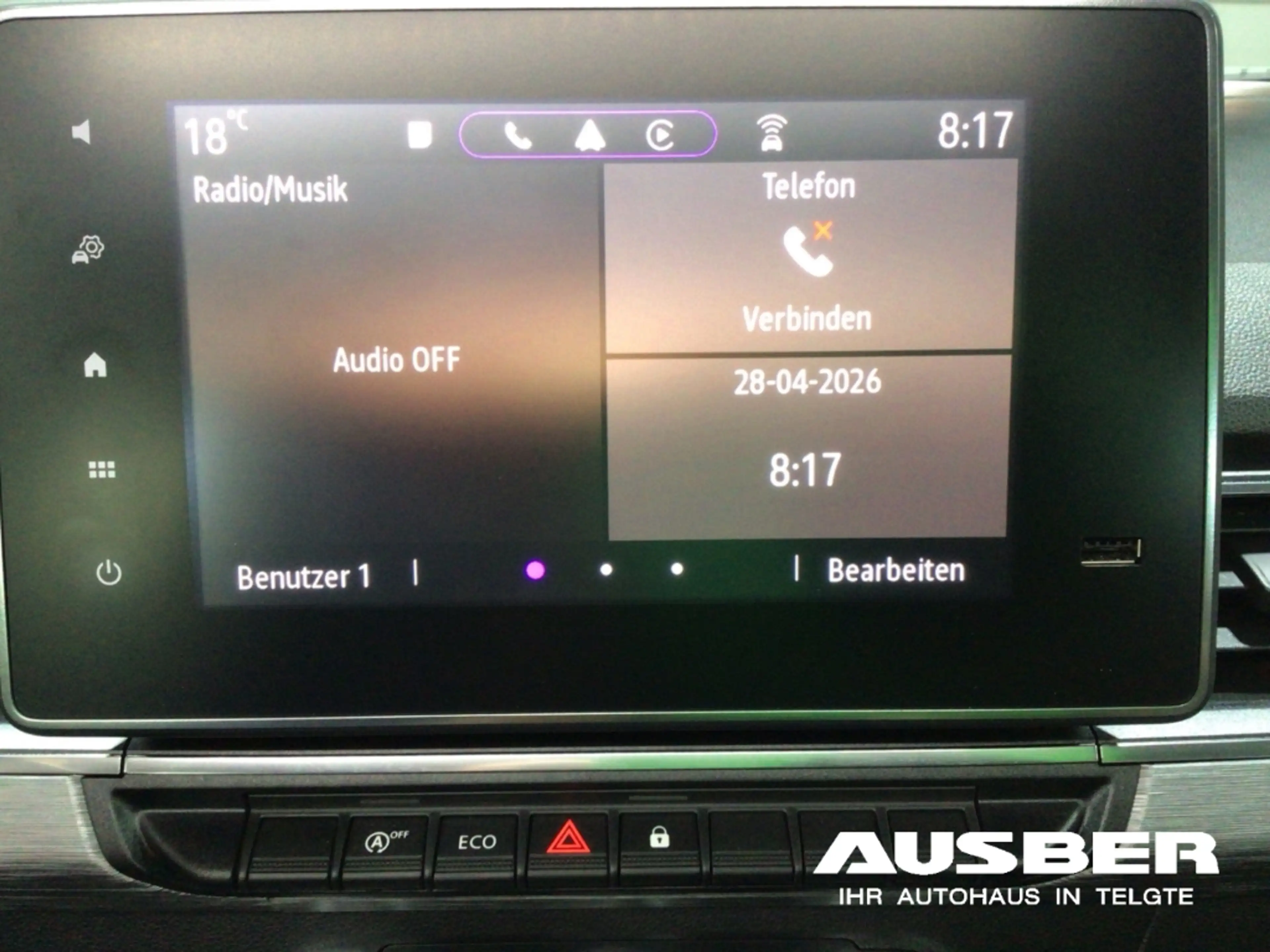 Nissan Townstar Kombi L1 N-Connecta Apple CarPlay Android Auto Kli — photo 12