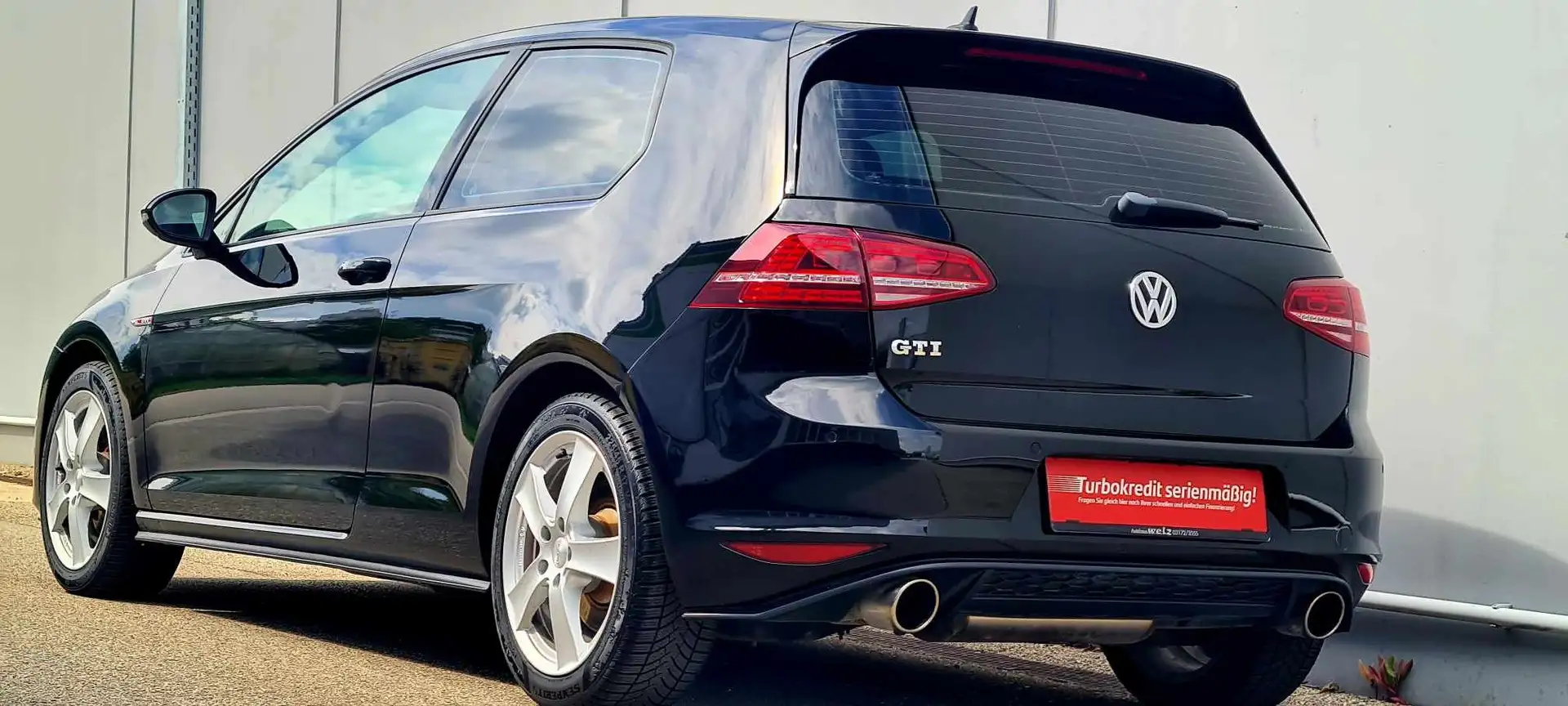 Volkswagen Golf Golf GTI 2,0 TSI Pickerl 10/2025+4 Zwart - 2
