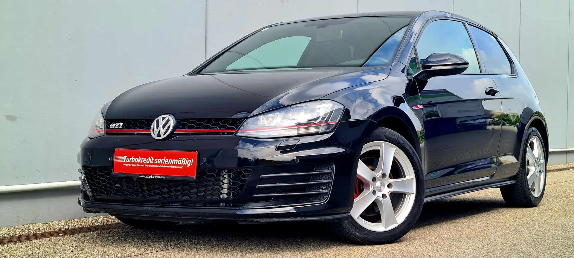 Volkswagen Golf Golf GTI 2,0 TSI Pickerl 10/2025+4 Zwart - 1