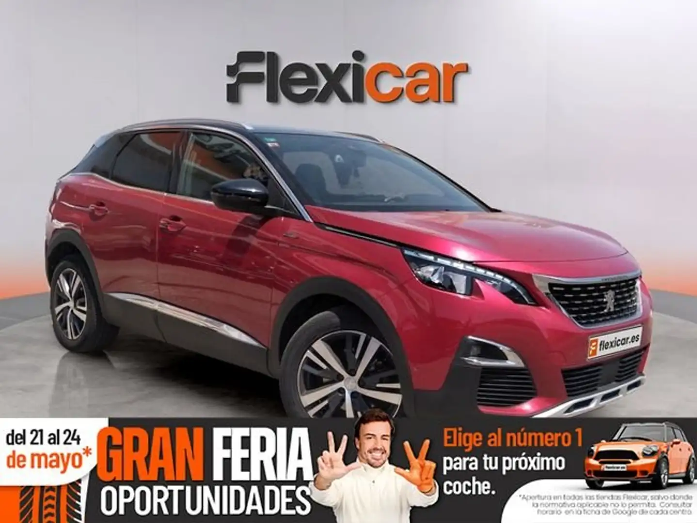 Peugeot 3008 1.2 PURETECH GT-LINE Rojo - 1