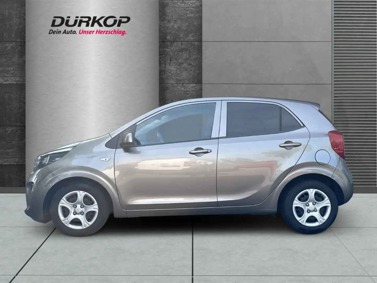 Kia Picanto 1.0 Edition 7 SHZ LenkradHZG Tel.-Vorb. Berganfahr Silber - 2