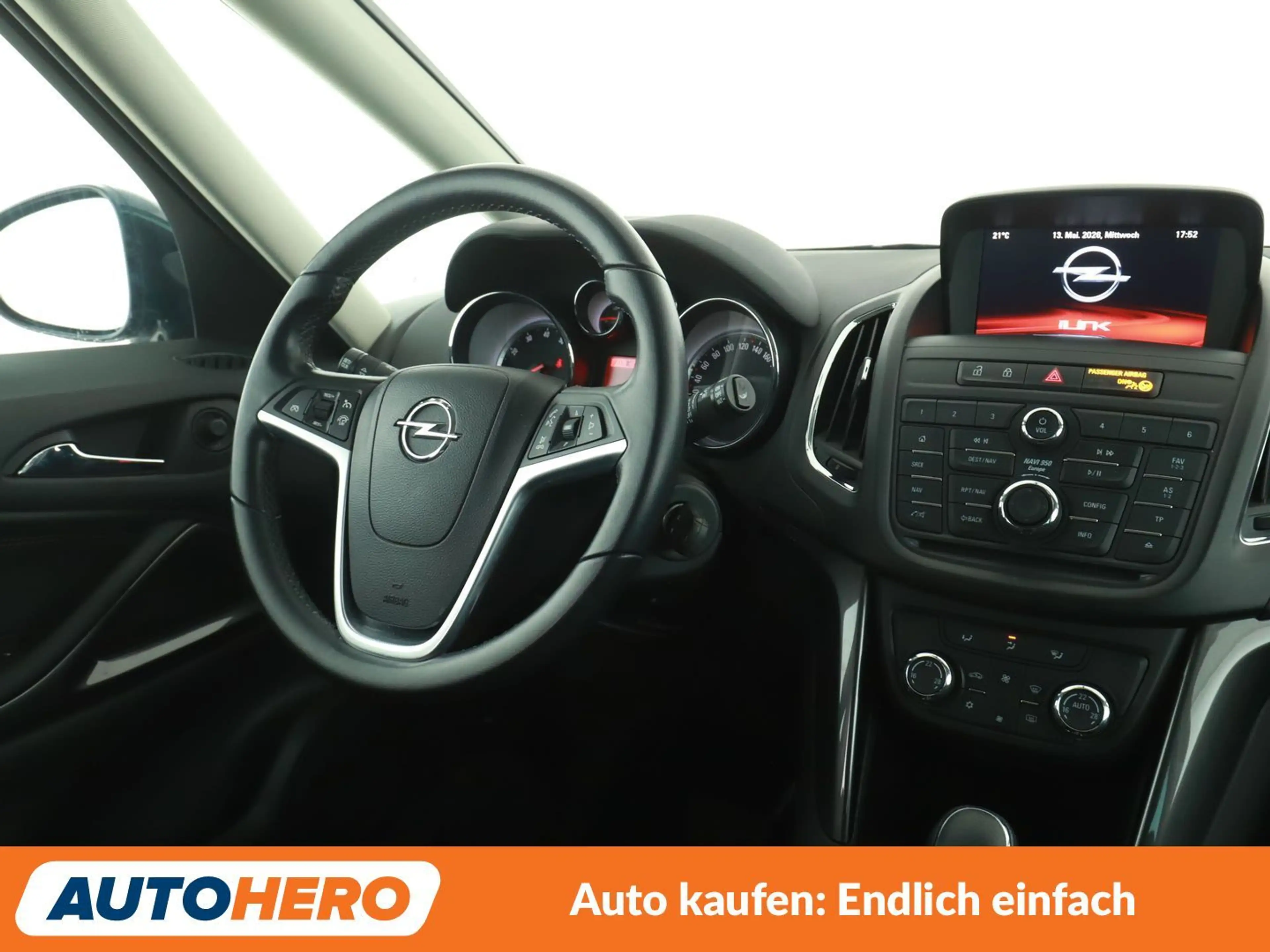 Opel Zafira Tourer 1.4 Turbo Edition Aut.*NAVI*TEMPO*PDC*KLIMA* — photo 13