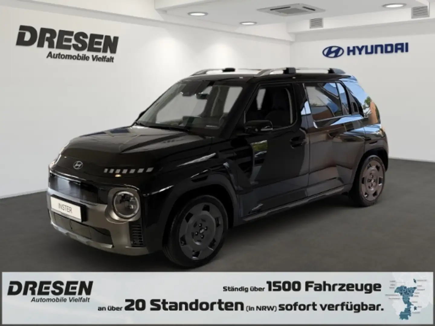 Hyundai Inster 49kWh Cross Effizienz-Paket LED Klimatronic Noir - 1