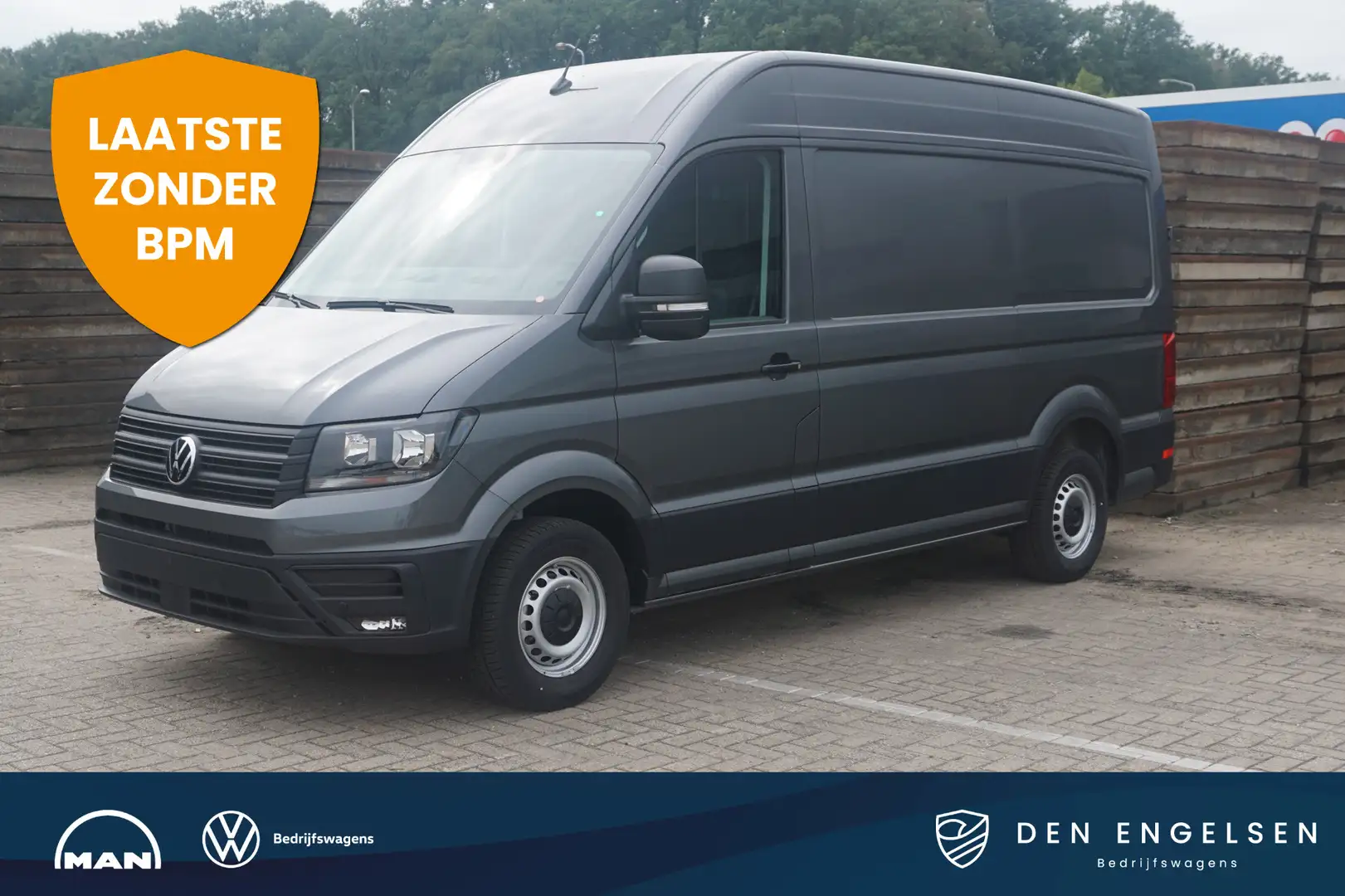 Volkswagen Crafter 35 2.0 TDI 140PK L3H3 Highline, Modeljaar 2025, Na Gris - 1