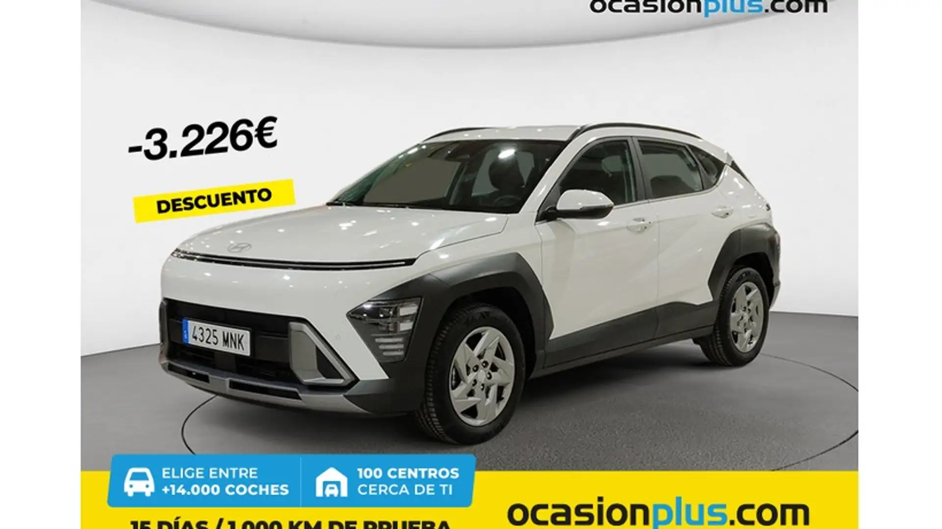 Hyundai KONA 1.0 TGDI Flexx 4x2 Blanco - 1