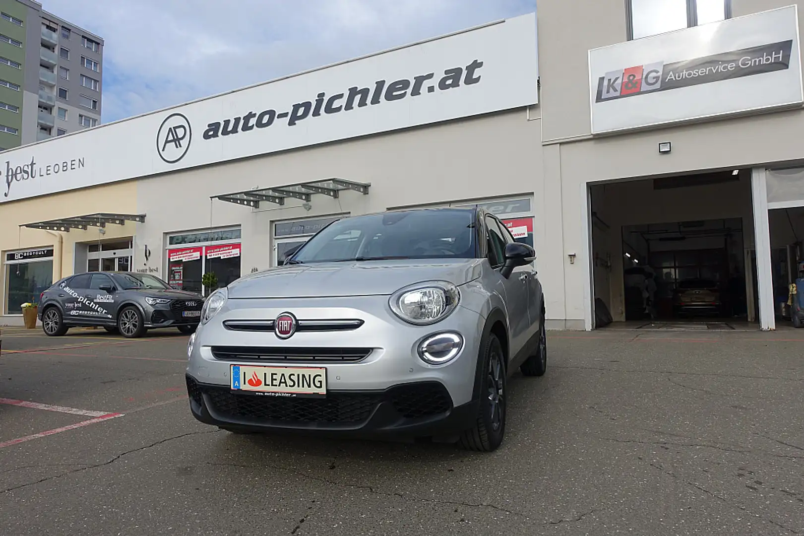 Fiat 500X FireFly Turbo 120 Lounge Biocolor Edition Grau - 1