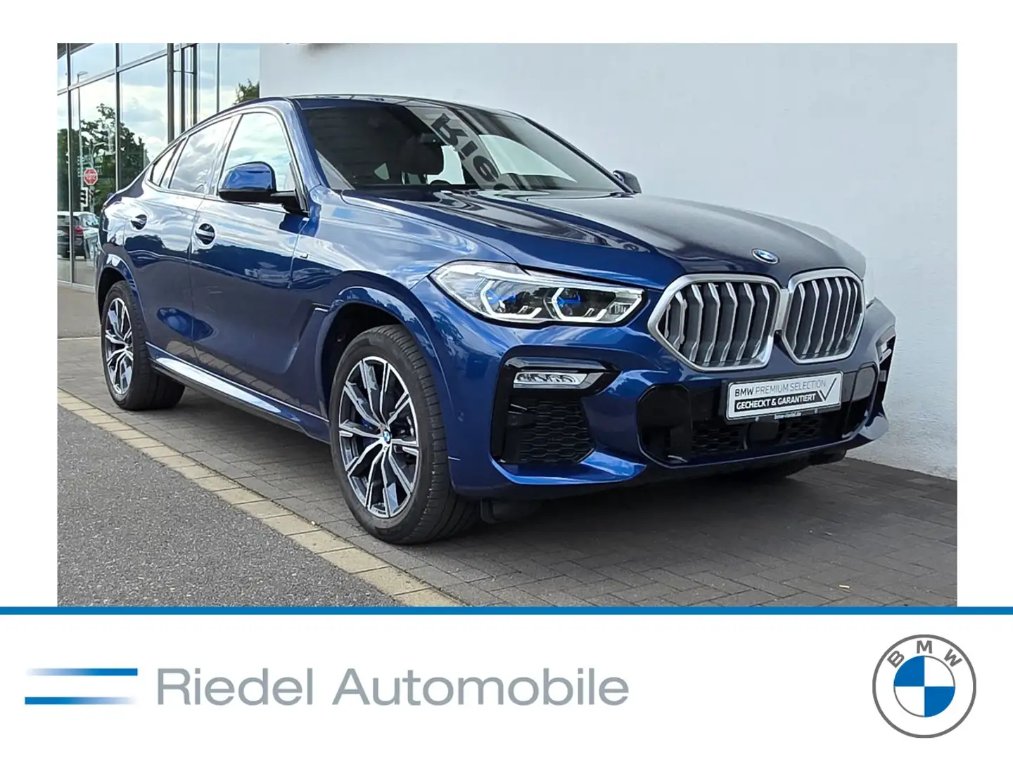 BMW X6 xDrive40d M Sportpaket*Pano*DAPro*AHK*Laser* Blau - 1