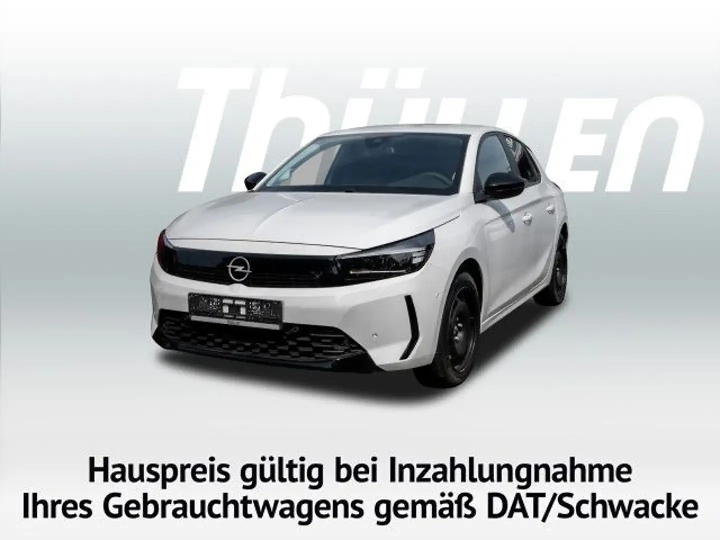 Opel Corsa F Edition 1.2 PDC SHZ CarPlay Klima Tempomat Blanc - 1