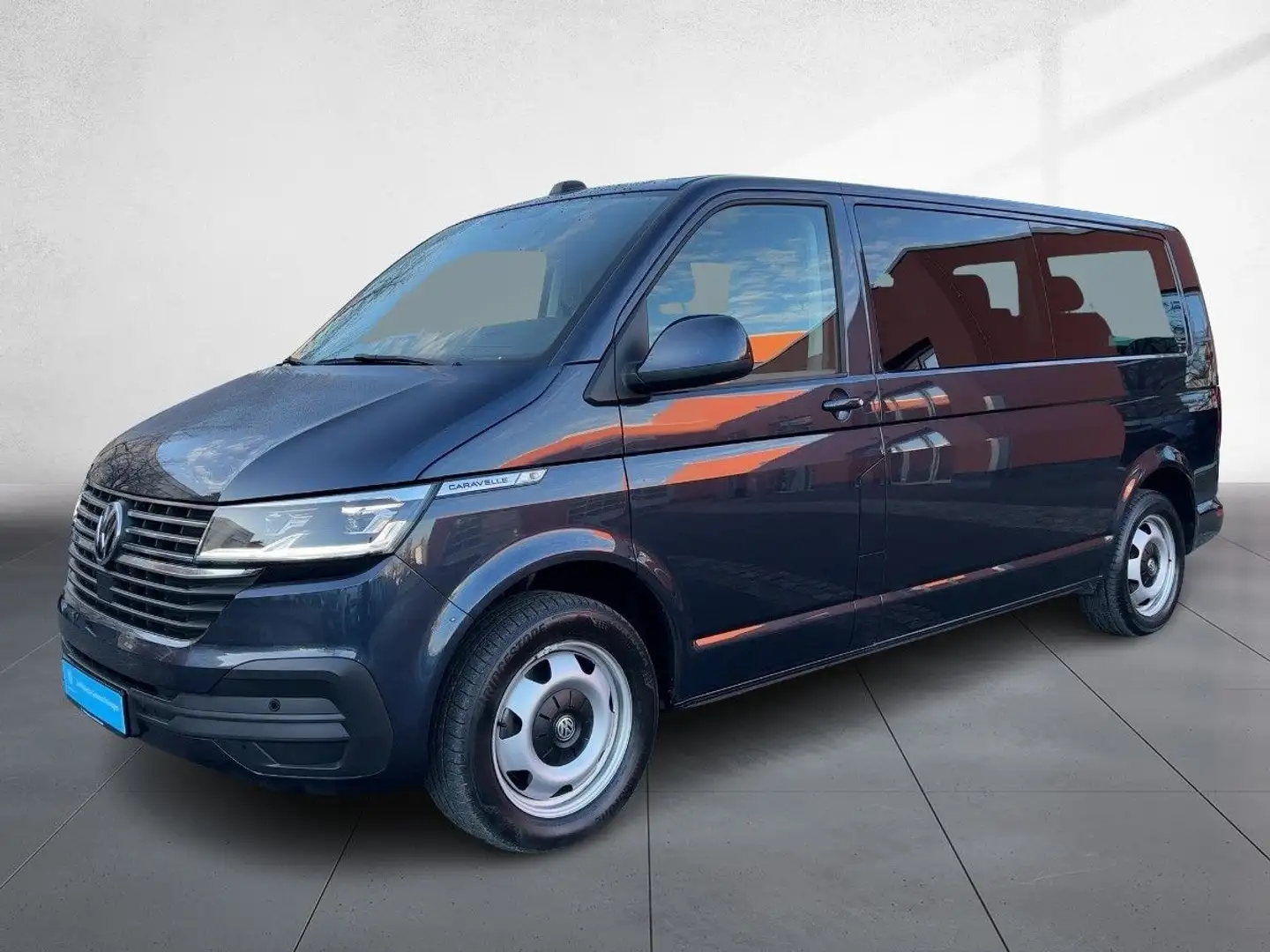 Volkswagen T6.1 Caravelle Comf. LR DSG NAV LED AHZV ACC Blau - 2
