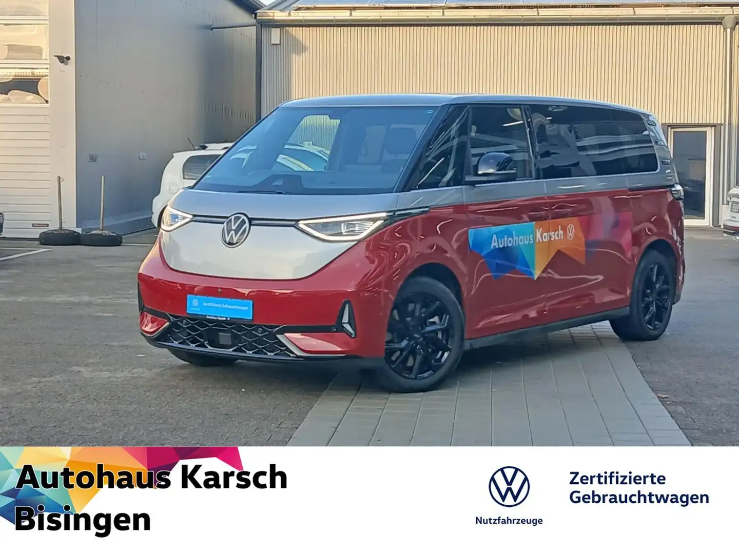 Volkswagen ID. Buzz GTX 4MOTION langer Radstand 86 kWh AHK Rot - 1