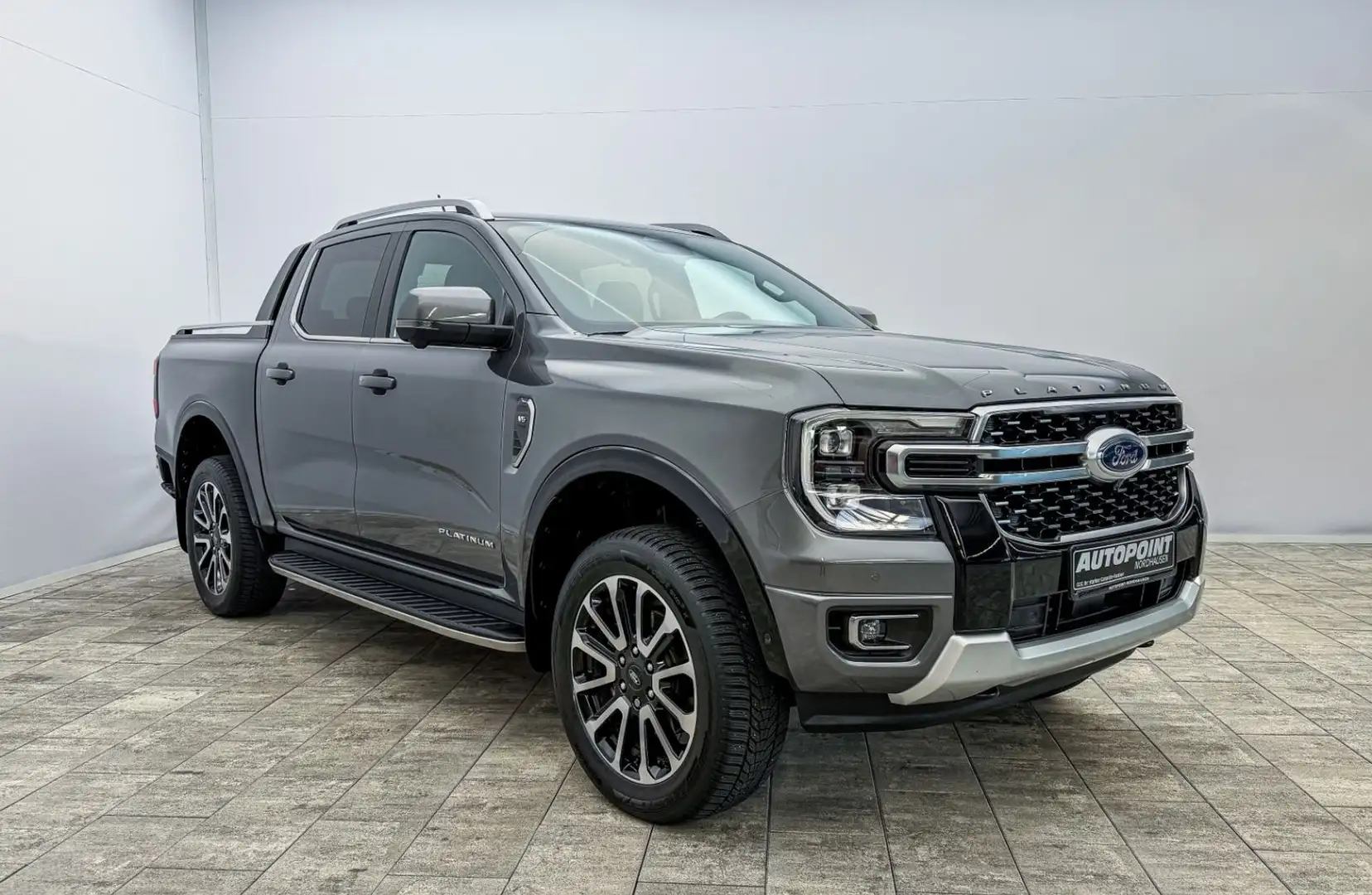 Ford Ranger Platinum e-4WD °Garantie 03.2029° Gris - 2