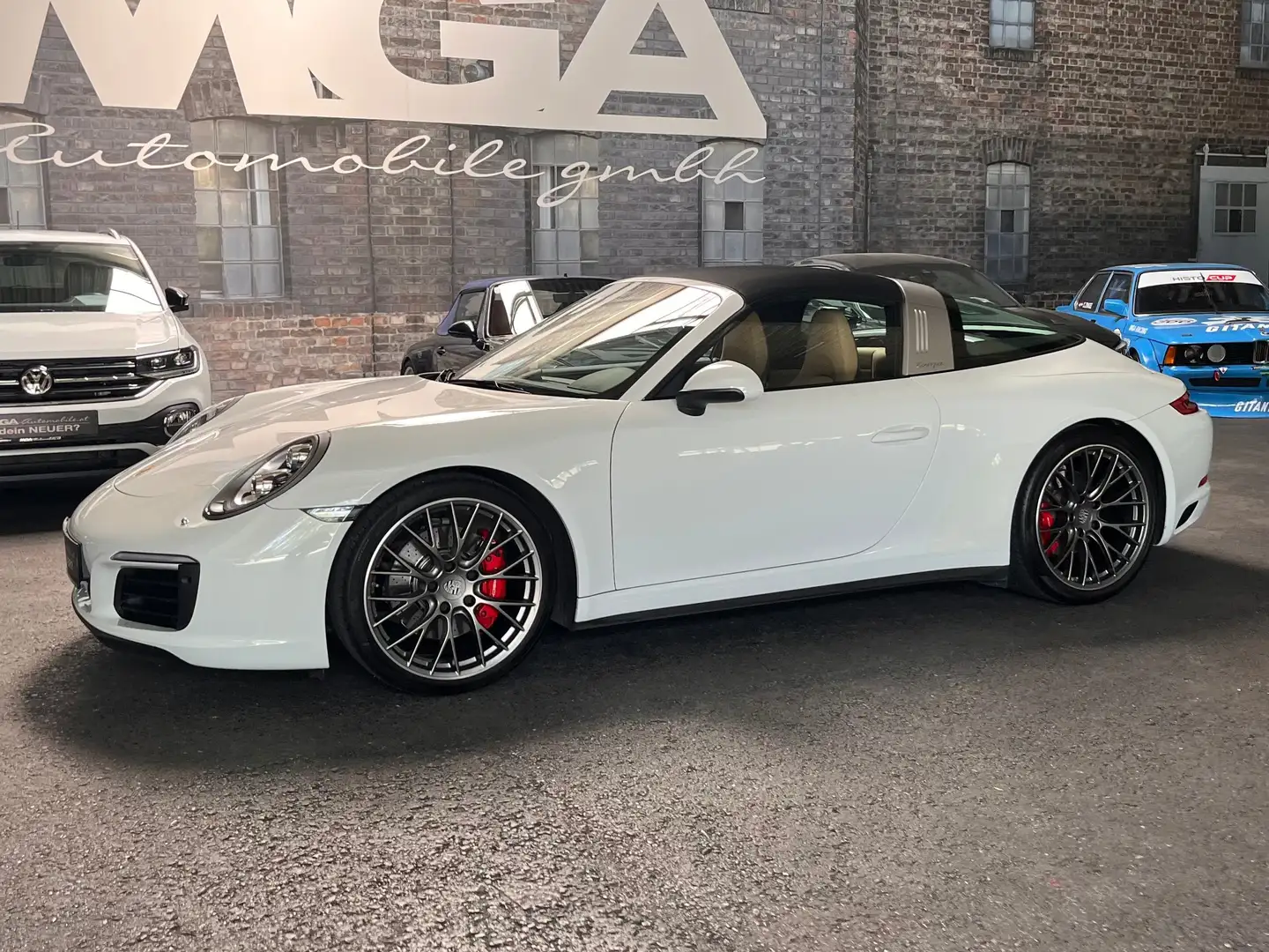 Porsche 991 Targa 4 S - 38.000 km - Approved Garantie bis 2027 Blanc - 1