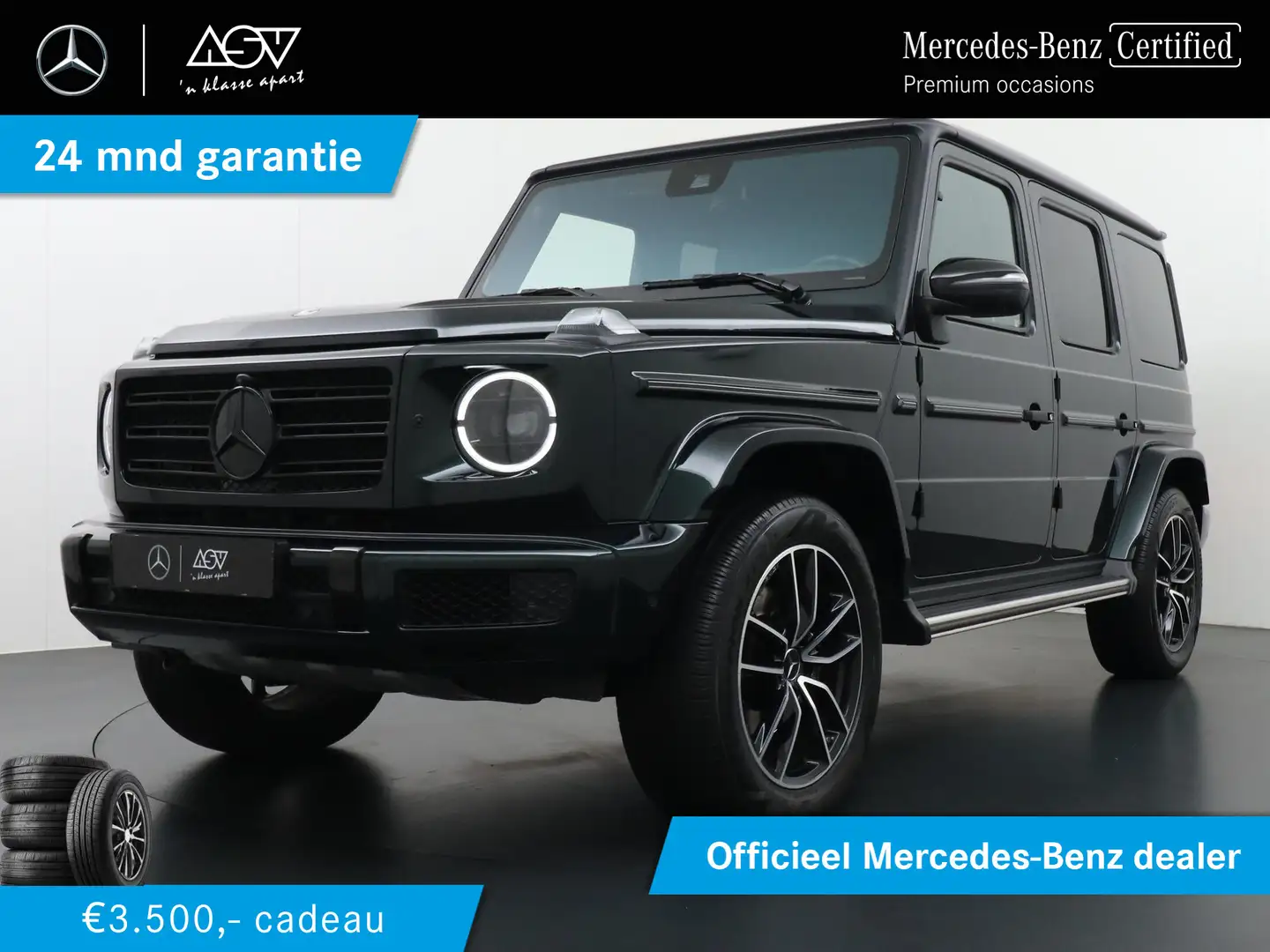 Mercedes-Benz G 400 d AMG-Line | Schuif - Kanteldak | Burmester Surrou Vert - 1