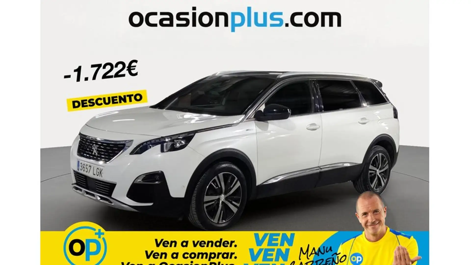 Peugeot 5008 1.5BlueHDi S&S GT Line 130 Blanco - 1