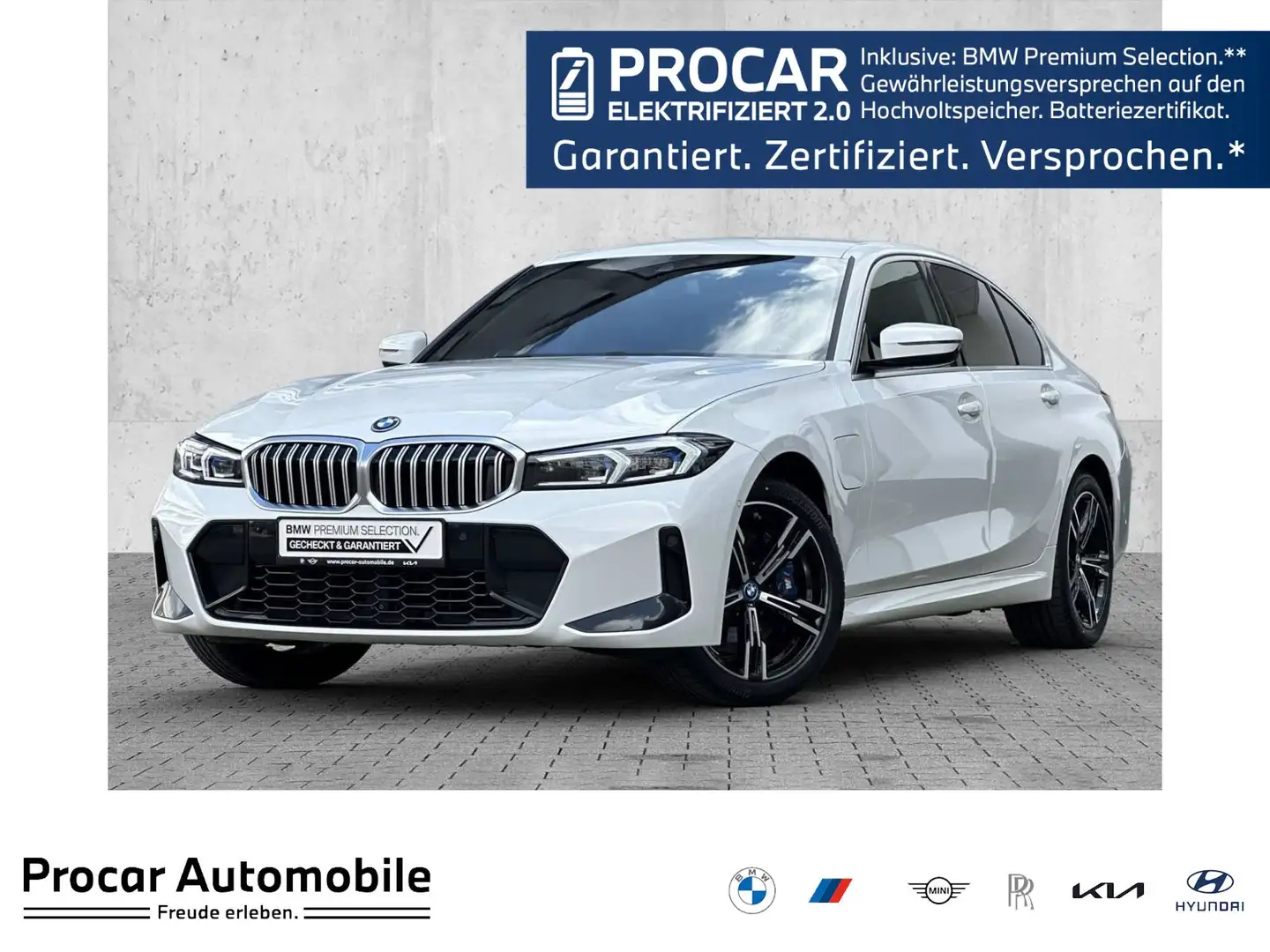 BMW 330 e M Sport AdapLED DA PA RFK HuD HiFi DAB 18" Fehér - 1