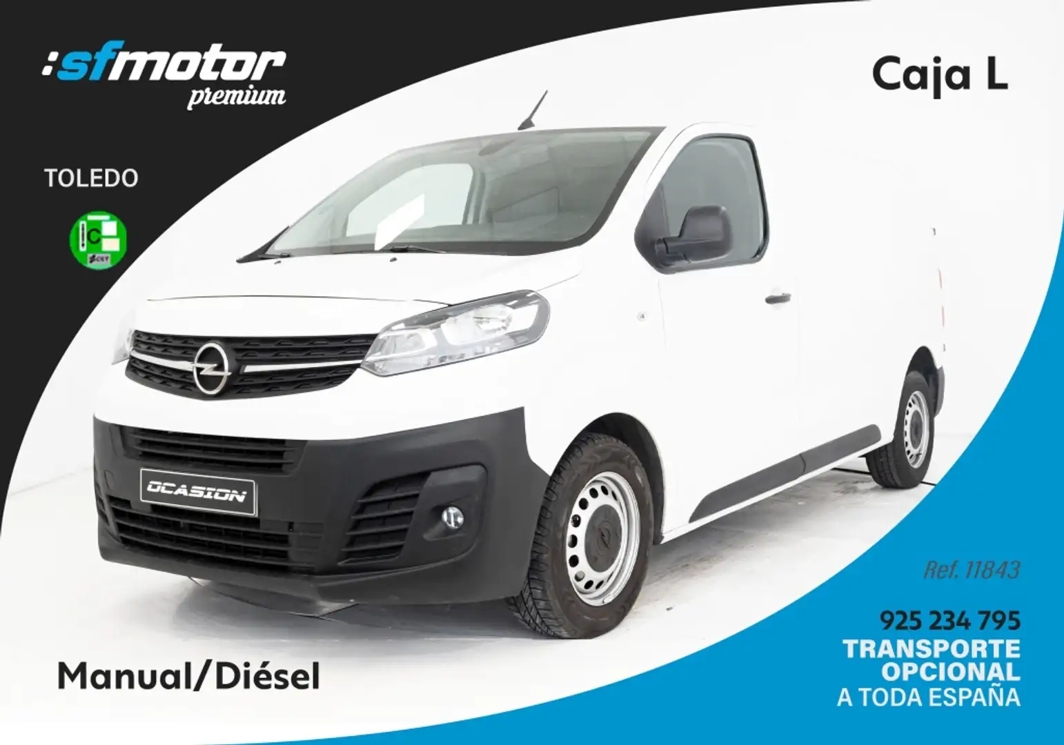 Opel Vivaro Furgón 2.0D L Carga Incrementada Select 12 Weiß - 1