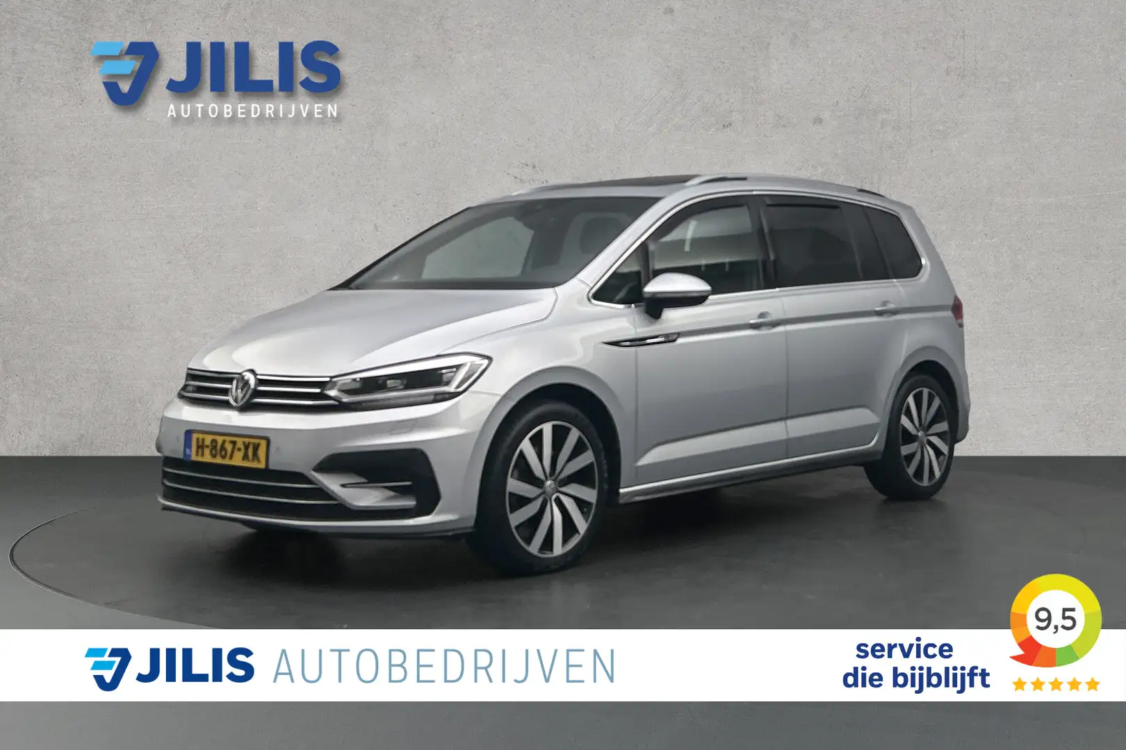 Volkswagen Touran 1.5 TSI Highline Business R 7p | Trekhaak | Camera Gris - 1
