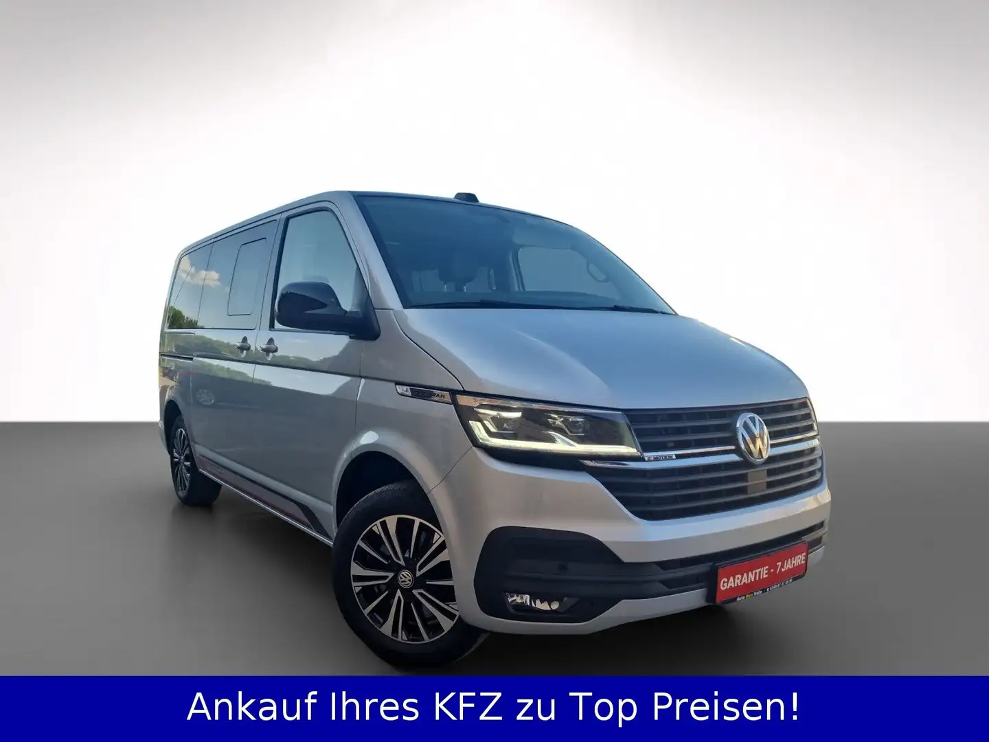 Volkswagen T6 Multivan T6.1 Multivan 4Motion 7-Sitz+2-Schiebe+LED+Leder Silber - 2