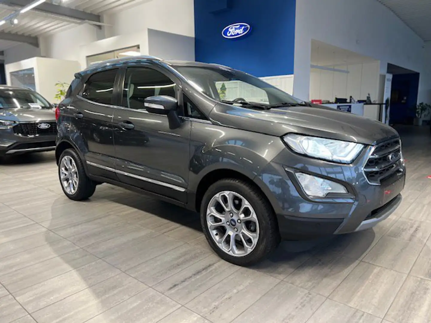 Ford EcoSport 1.0i EcoBoost 125pk Titanium AUTOMAAT Grijs - 1