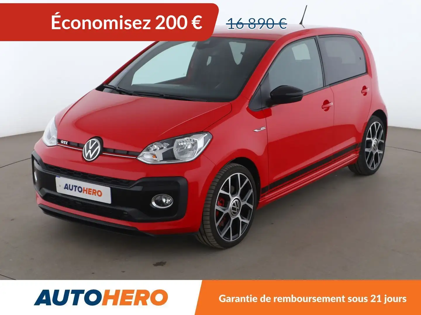 Volkswagen up! 1.0 TSI GTI Rouge - 1