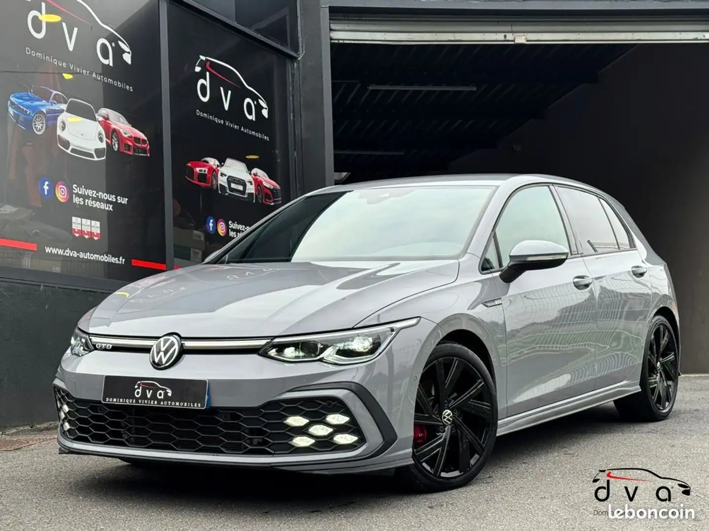 Volkswagen Golf 8 GTD 2.0 TDI 200 ch Gris - 1