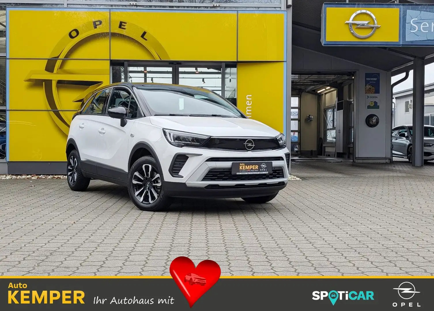 Opel Crossland X Crossland 1.2 Turbo Elegance Autom. *Navi*Kamera Wit - 1