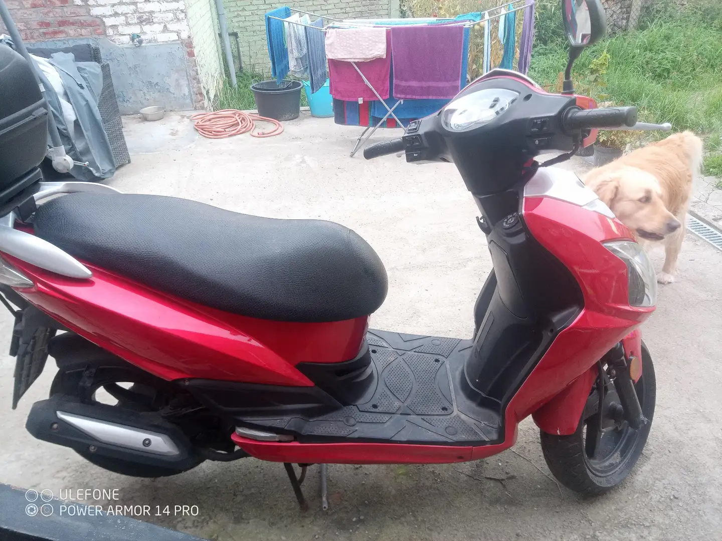 SYM Fiddle 50 AD05W Czerwony - 2