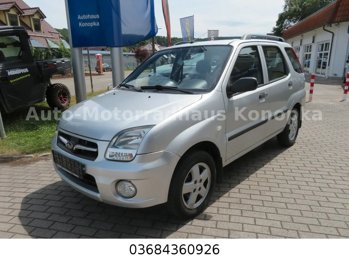 Subaru Justy 1.5 Allrad TÜV Inspektion WR Batterie Silber - 1