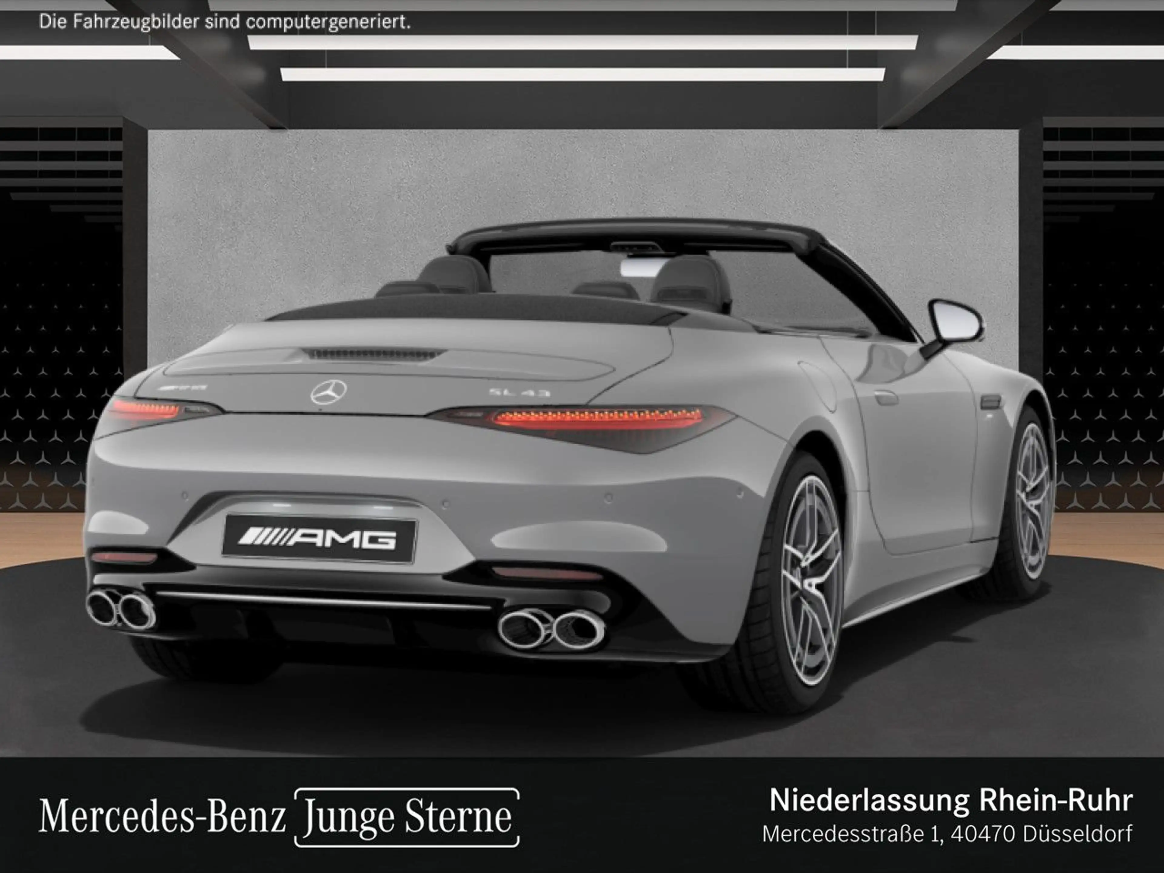 Mercedes-Benz SL 43 AMG Cab. Fahrass WideScreen Sportpak Distr+ — photo 4