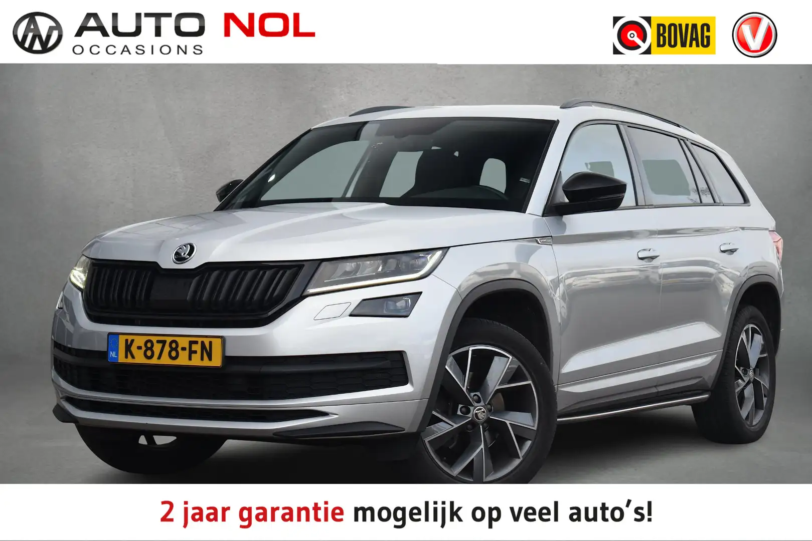 Skoda Kodiaq 1.5 TSI 4x4 Sport Business | Apple CarPlay | Memor Grijs - 1