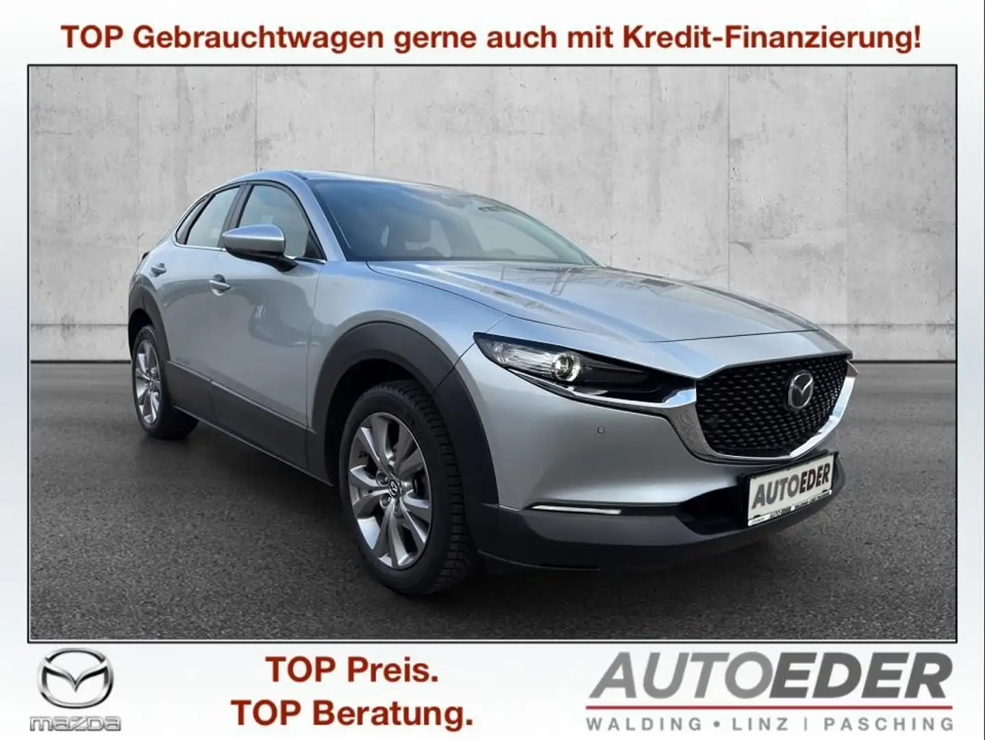 Mazda CX-30 G122 Comfort+ Aut. Silber - 1