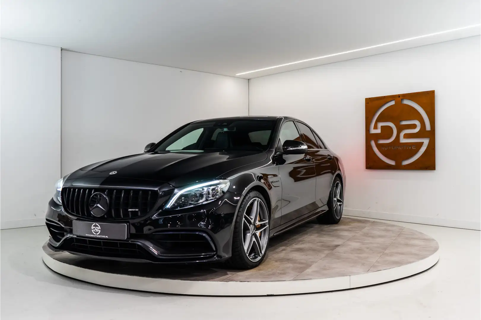 Mercedes-Benz C 63 AMG S Premium+ 510PK Facelift | Kuip | Burmester | Ker Černá - 1