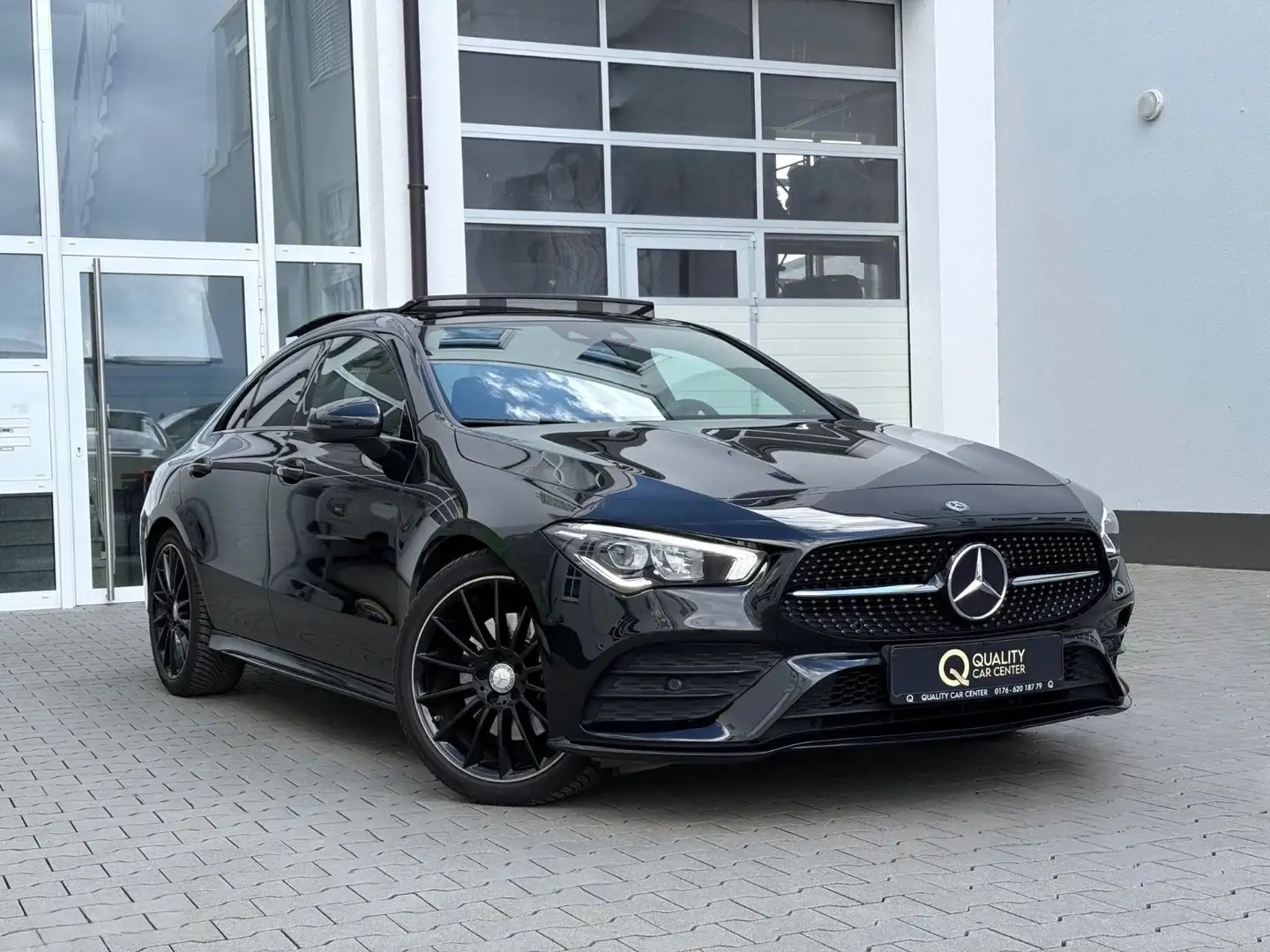 Mercedes-Benz CLA 220 AMG NIGHT *PANO*SPUR*SOUND BURMESTER* Negro - 1