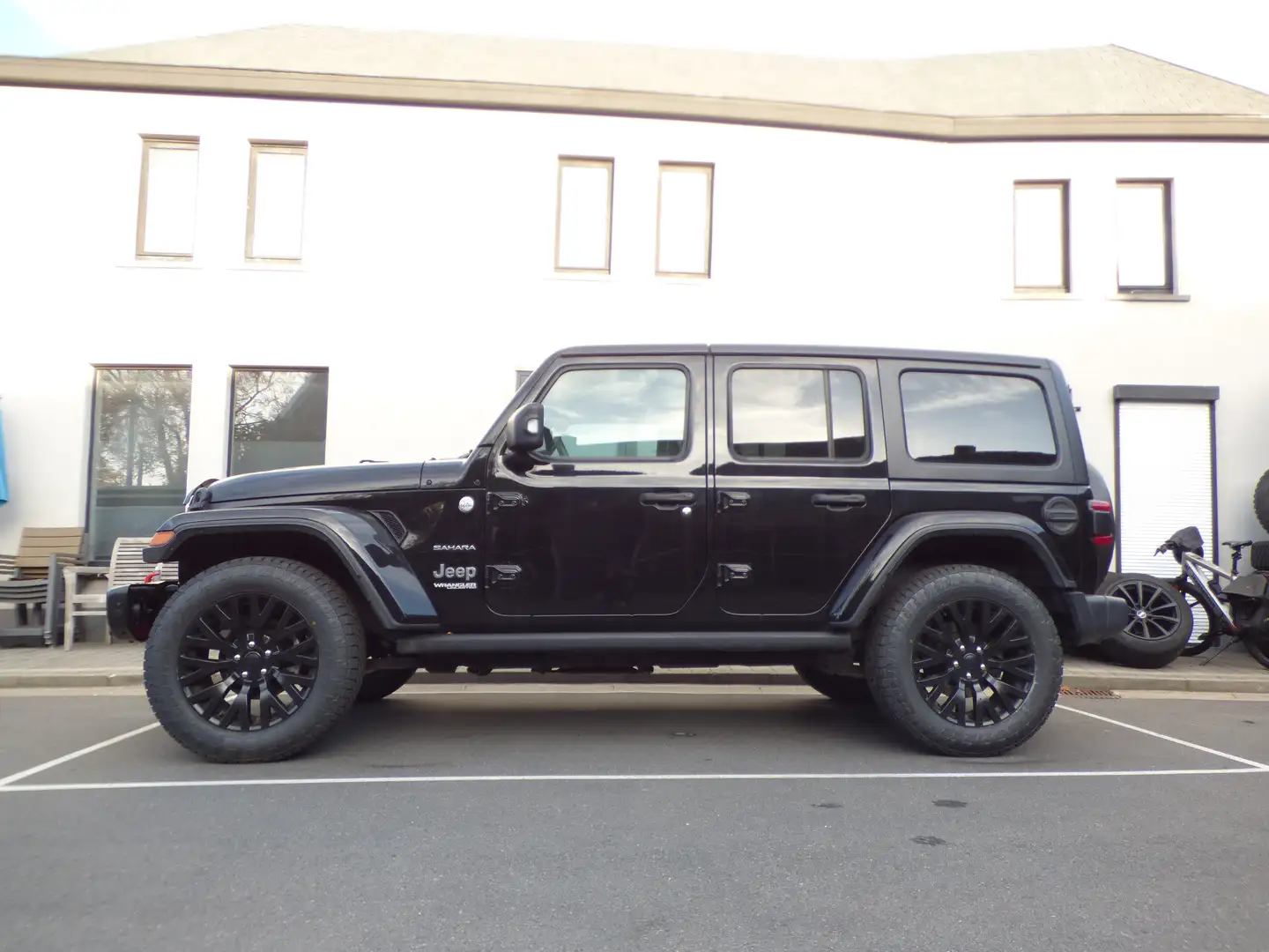Jeep Wrangler 2.0 Turbo Sahara**73000km**Black** Zwart - 2