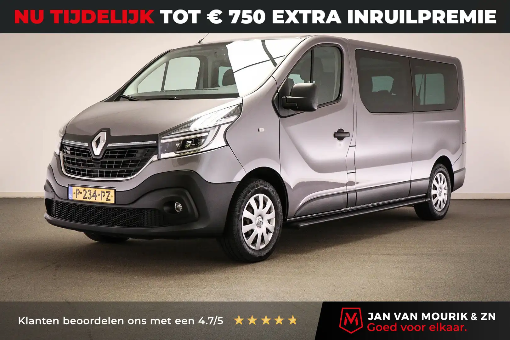 Renault Trafic Passenger 2.0 dCi 120 Grand Zen 9-PERSOONS | LED | Grijs - 1