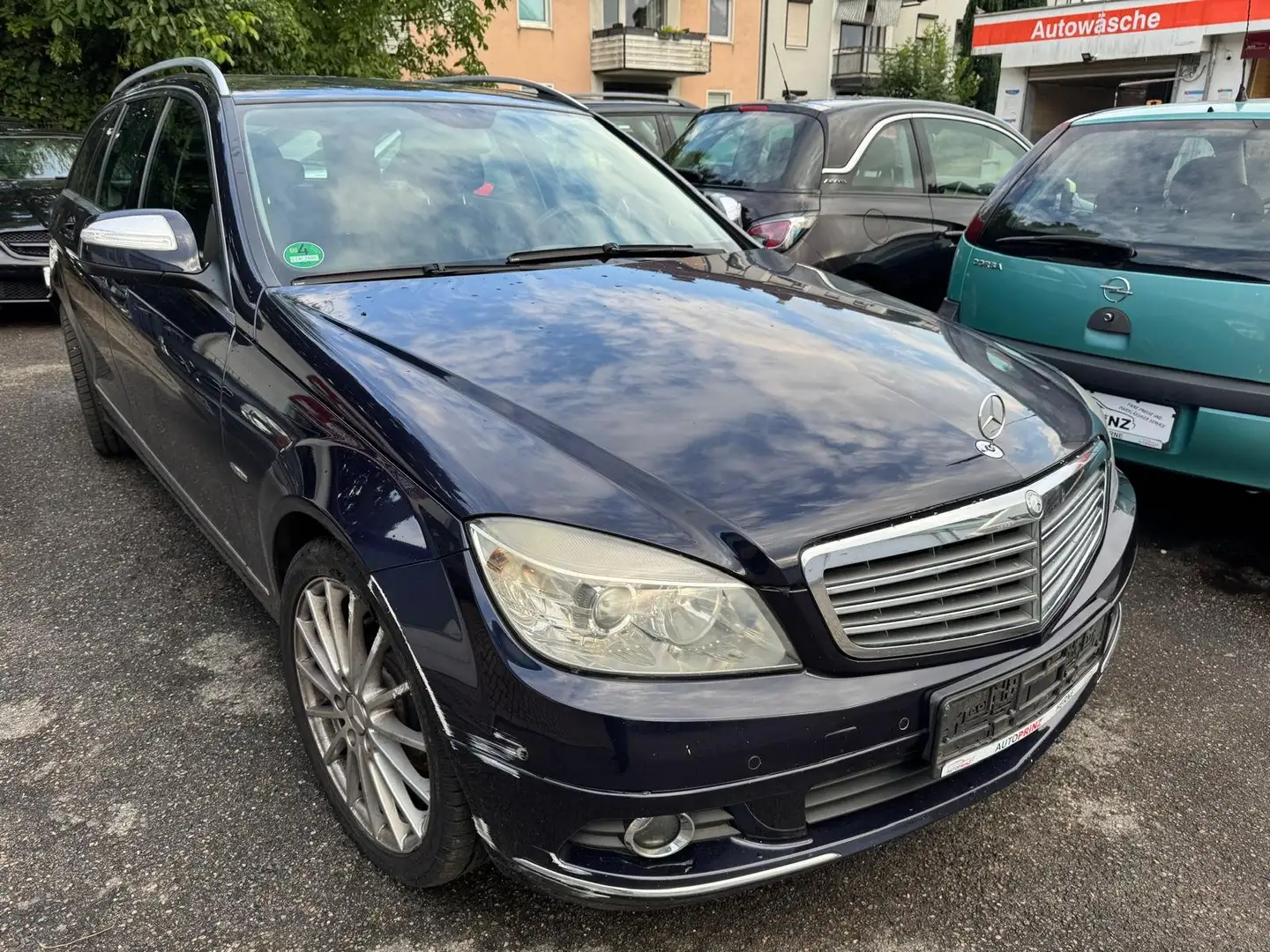 Mercedes-Benz C 200 C200 CDI *Automatik*Export&Gewerbe*Unfallfahrzeug* Bleu - 2