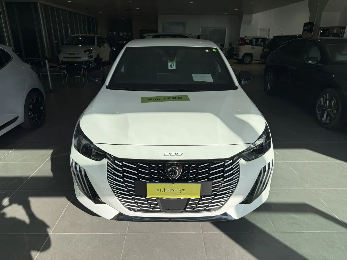 Peugeot 208 Hybrid 100 e-DCS6 GT Blanc - 2
