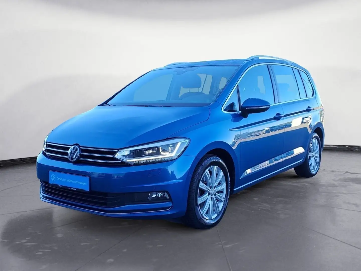 Volkswagen Touran 1.5 TSI DSG Highline AHK SHZ LED KAMERA Blau - 2