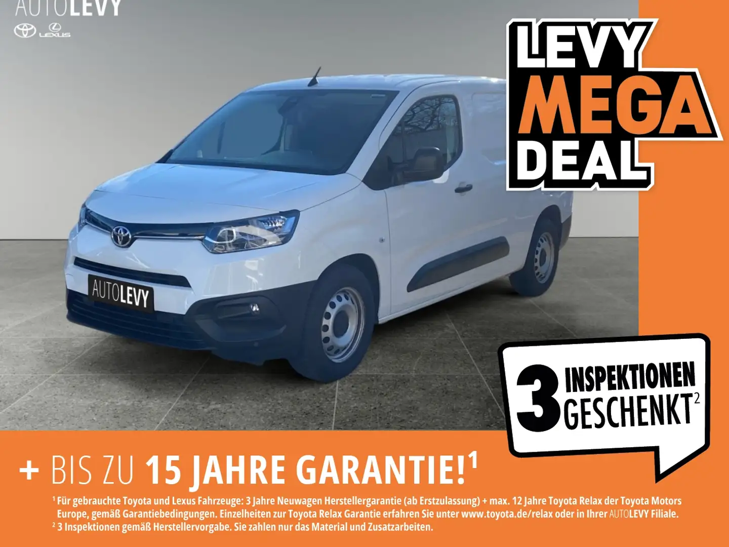 Toyota Proace City 1.5 Duty Comfort *CARPLAY*AA* Blanc - 1