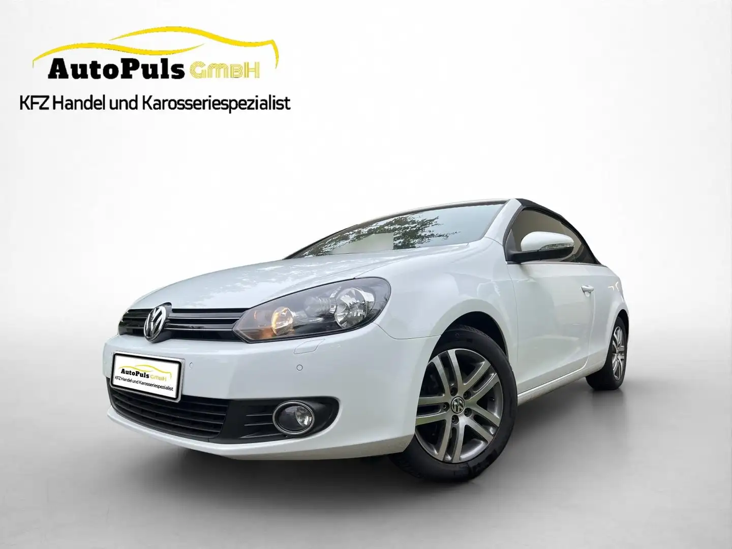 Volkswagen Golf Cabriolet +++Serviceheft +ARBÖ Pickerl NEU+ Sportsitze+++ Weiß - 1
