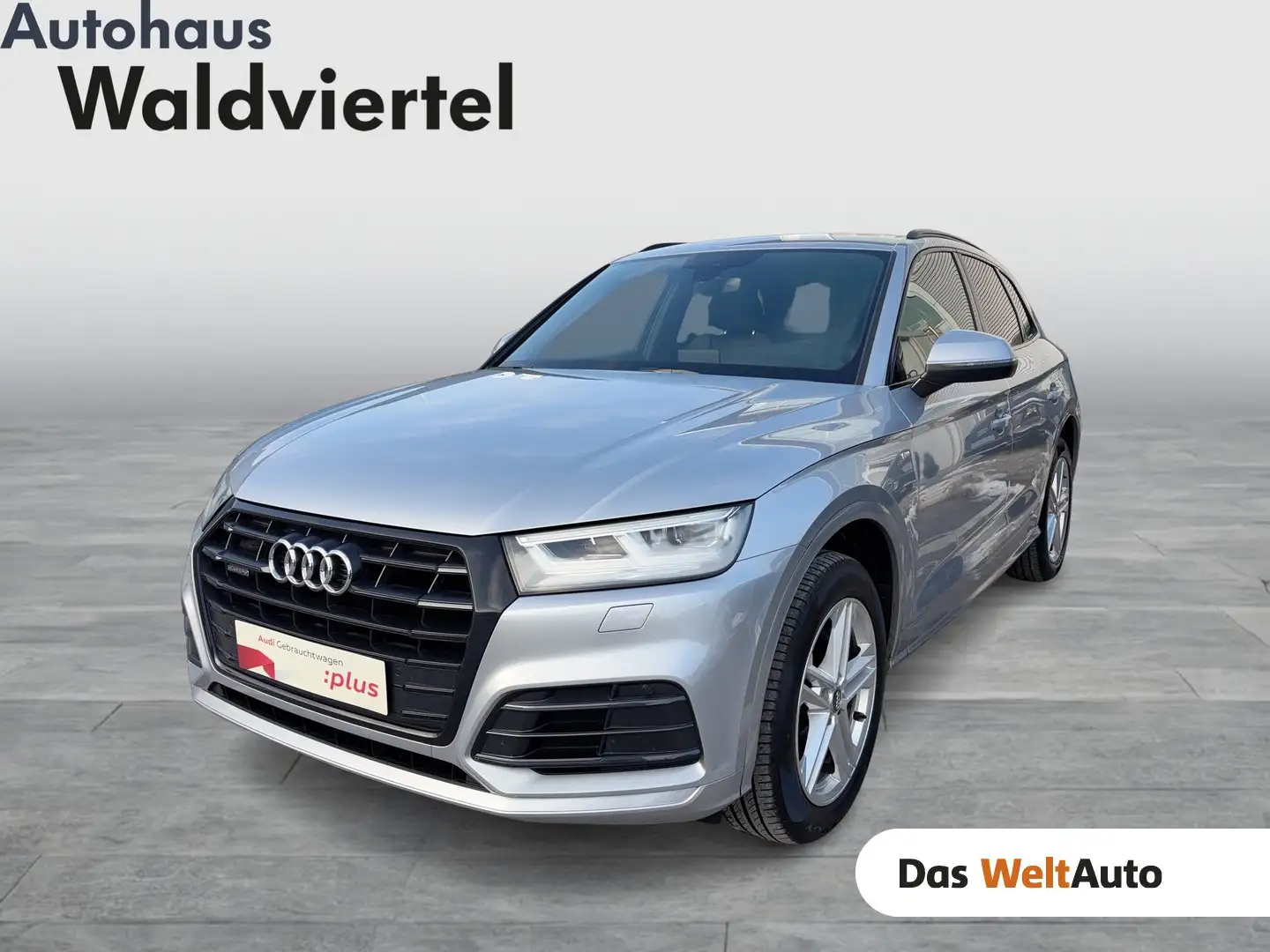 Audi Q5 2.0 TDI ultra quattro Sport Silber - 1