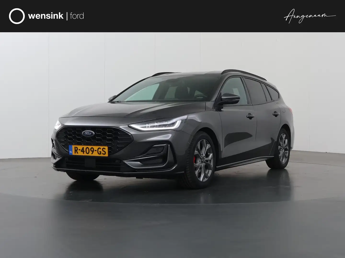 Ford Focus Wagon 1.0 EcoBoost Hybrid ST Line Style | Winterpa Grijs - 1