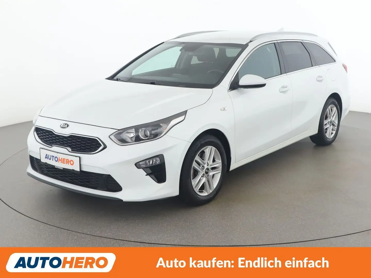 Kia Ceed / cee'd 1.4 TGDI Silber Weiß - 1